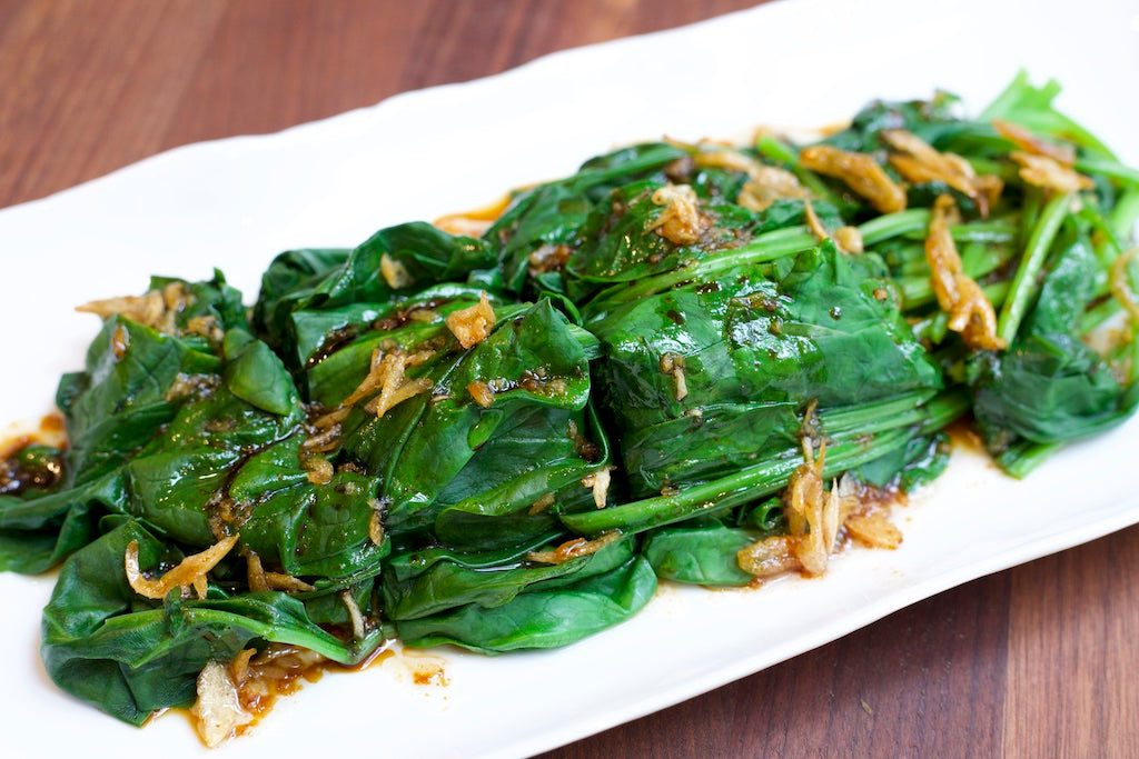 The most flavorful Blanched Veggie you'll ever have! 燙青菜 – ChiaChia's Queendom