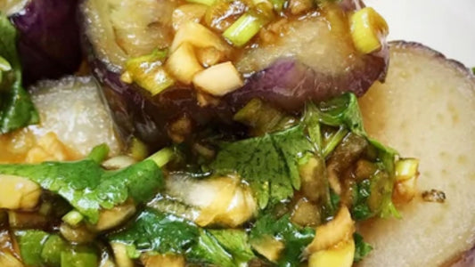 ChiaChia's Savory Eggplant Salad 涼拌茄子