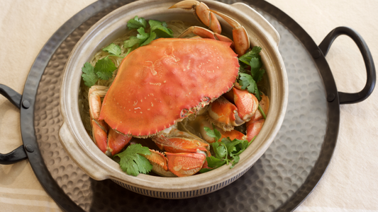 Crab Vermicelli Casserole 螃蟹粉絲煲