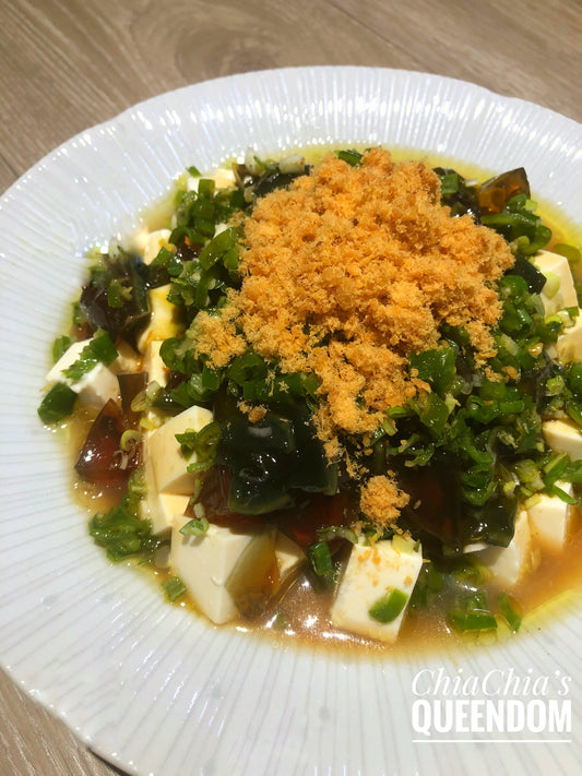 Preserved Eggs with Tofu 皮蛋豆腐