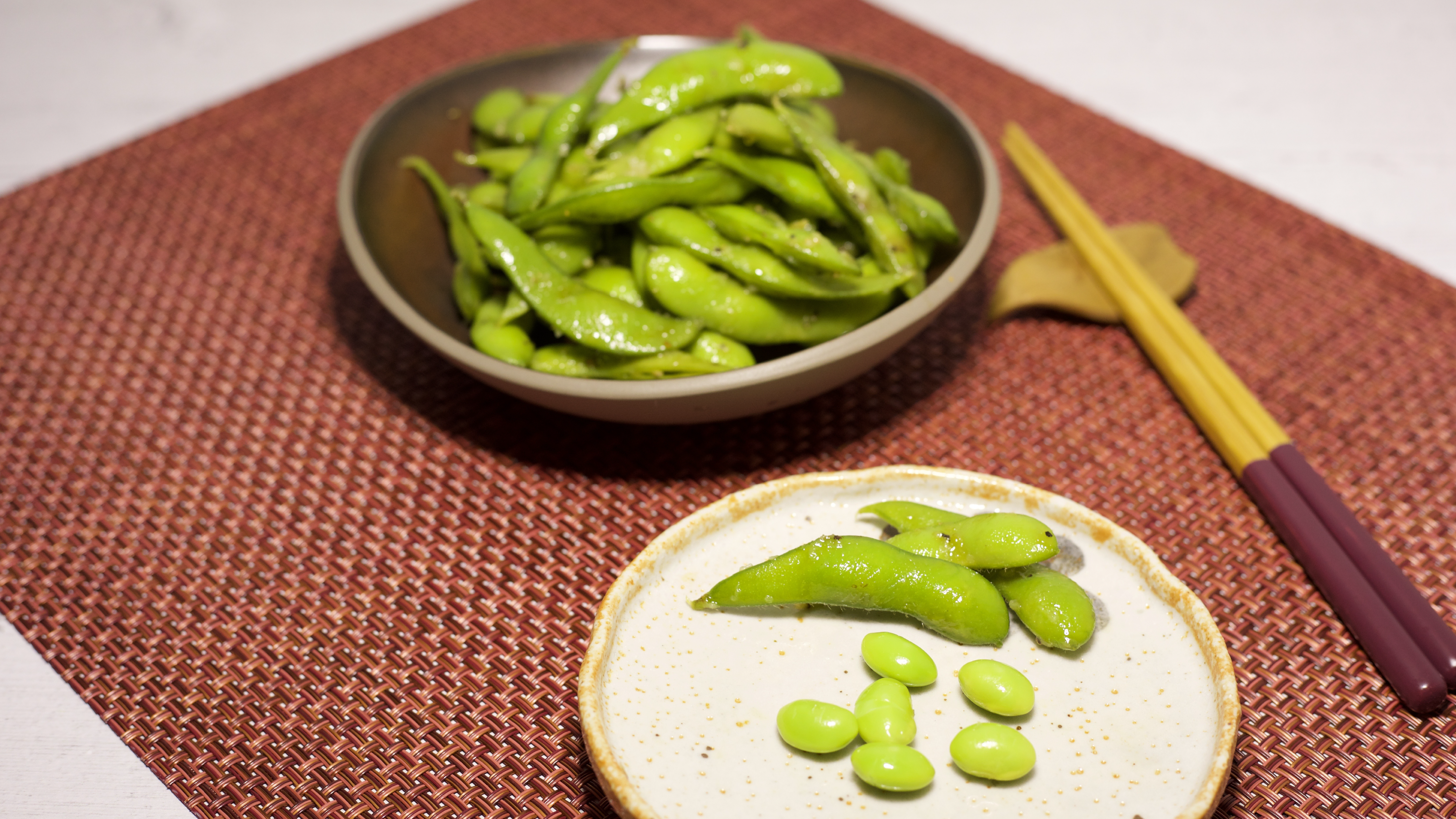 Edamame - ChiaChia's I-hate-U edamame 涼拌毛豆 – ChiaChia's Queendom