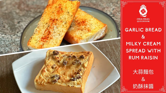 Learn To Make the BEST Garlic Bread & Try Our Rum Raisin Spread Too!