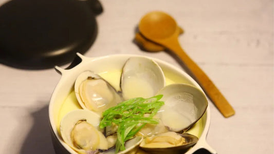 Steamed Eggs with Clams 蒸蛋/茶碗蒸